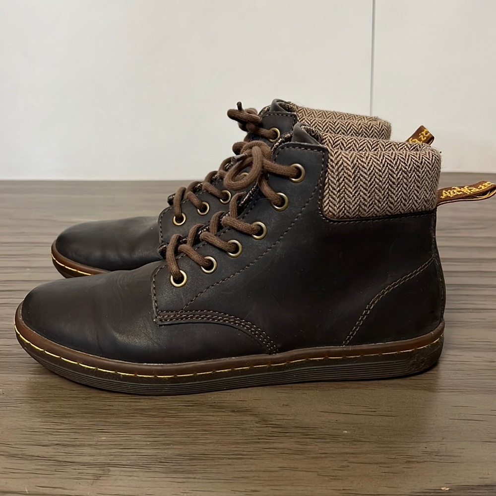 Dr. Martens Brown Ankle Boots